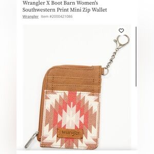 Wrangler Card Holder Mini Wallet